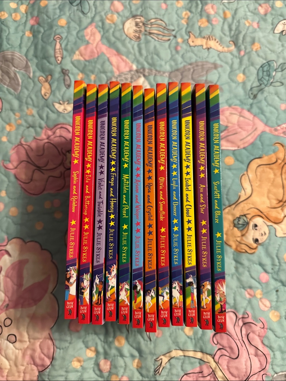 Uniqlo Rainbow Spine Kids Book Collection - Multicolor